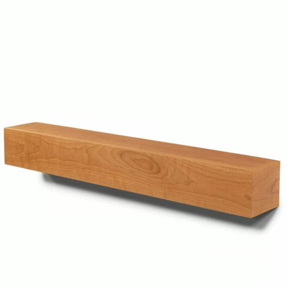 Cherry Box Mantel - Real Wood Mantel