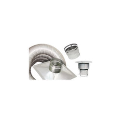 7 in. x 35 ft. 316Ti Stainless Steel Chimney Liner Kit with Appliance Insert Connector