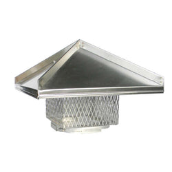 Clamp On Chimney Caps with Designer Lids - Clearance Items