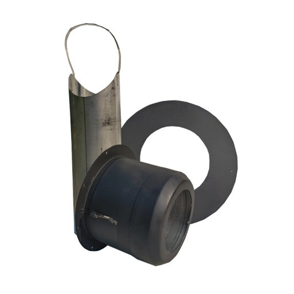 8" Insulated Chimney Thimble for Tee Connection-Clearance