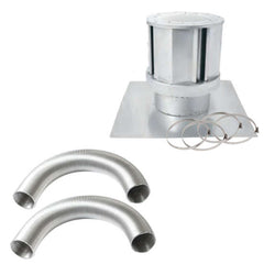 Co-Linear High Wind Chimney Cap and Liner Kit