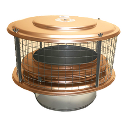 Copper WeatherShield Chimney Cap - Air Cooled