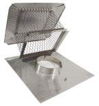 4x13x17 in. Deluxe Flat Hinged Chimney Cap