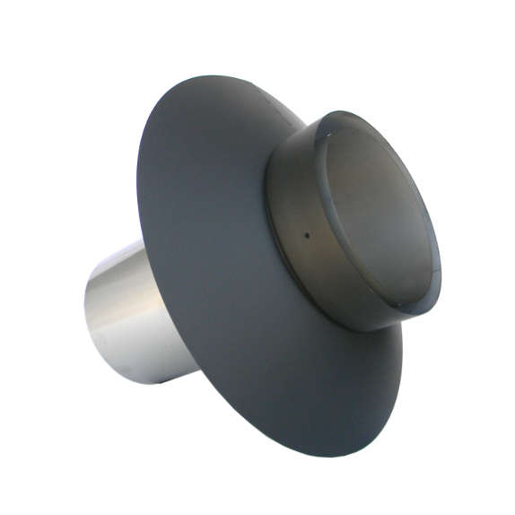 Black Double Wall Masonry Adapter