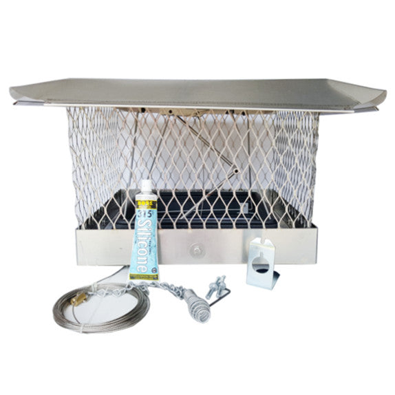Energy Top Plus Damper Cap | Top Mount Chimney Damper Cap - Rockford ...