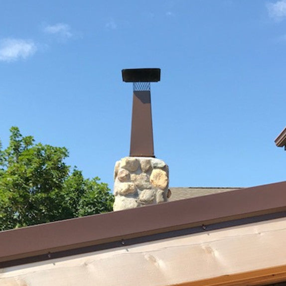 Specialty Flue Extension with Flat Lid