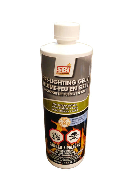 Fire Gel Fire Starter  Fire Lighting Gel for Stoves and Fire Pits -  Rockford Chimney