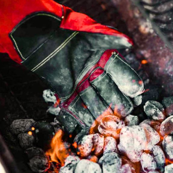 Leather Fire Glove For Wood Burning Stove Cosystove Stove Gloves