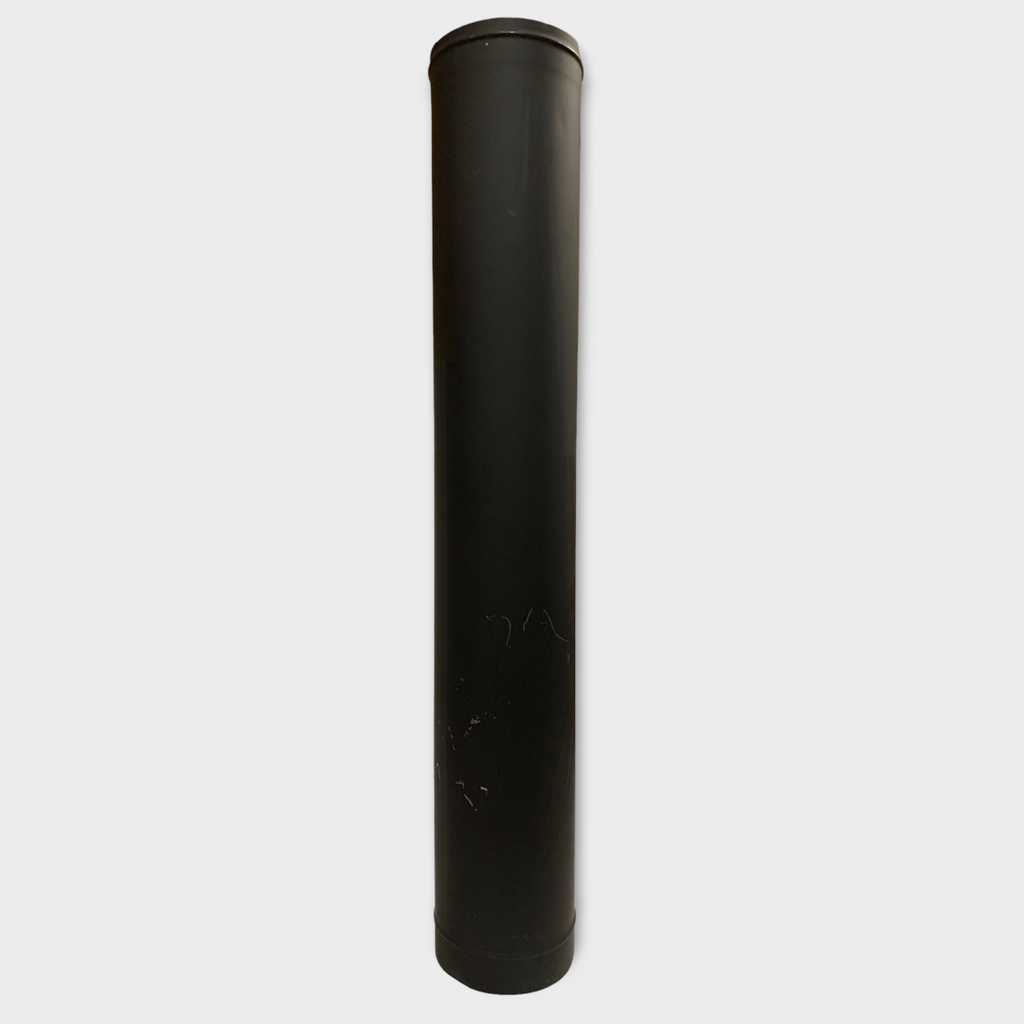 6” x 36” Single Wall Black Stove Pipe Dented - Clearance