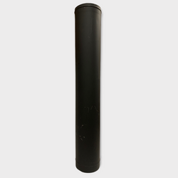 6” x 36” Single Wall Black Stove Pipe Dented - Clearance