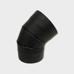 6 in. x 45 Deg, Adjustable Single Wall Elbow - Clearance