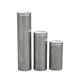 Rock-Vent Class A Chimney Pipe - 304L Inner/430 Outer