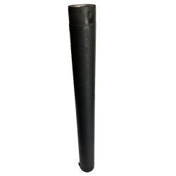 3" x 36" Rock-Vent Pellet Pipe-304L inner / Galvalume Outer Painted Black - Clearance