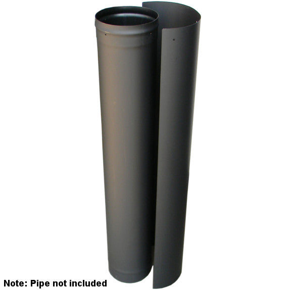 Single Wall Stovepipe Heat Shield for Wood Stoves
