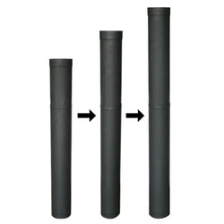 Telescoping Single Wall Stove Pipe