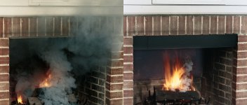Smokeguard for Fireplace