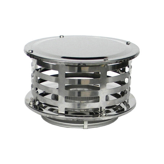 Rock-Vent Insulated Chimney Pipe Flat Ceiling Kit