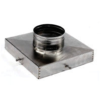4x9x13 in. Terra-Cotta Top Plate