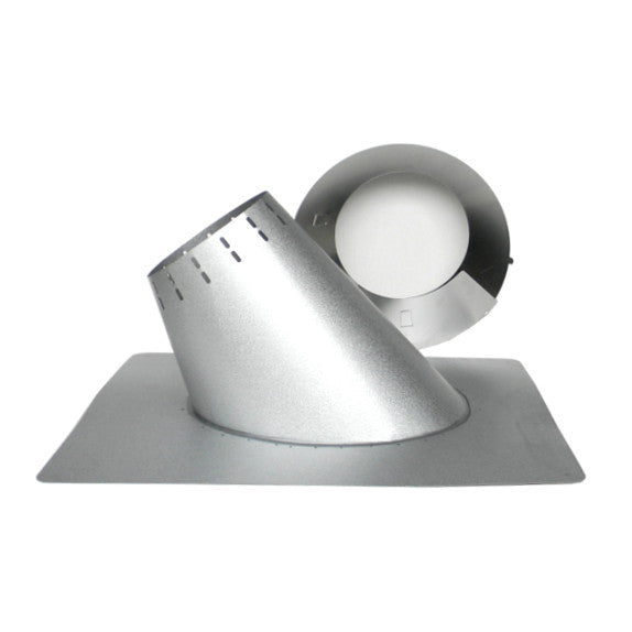 Rock-Vent Insulated Chimney Pipe Pitched Ceiling Kit